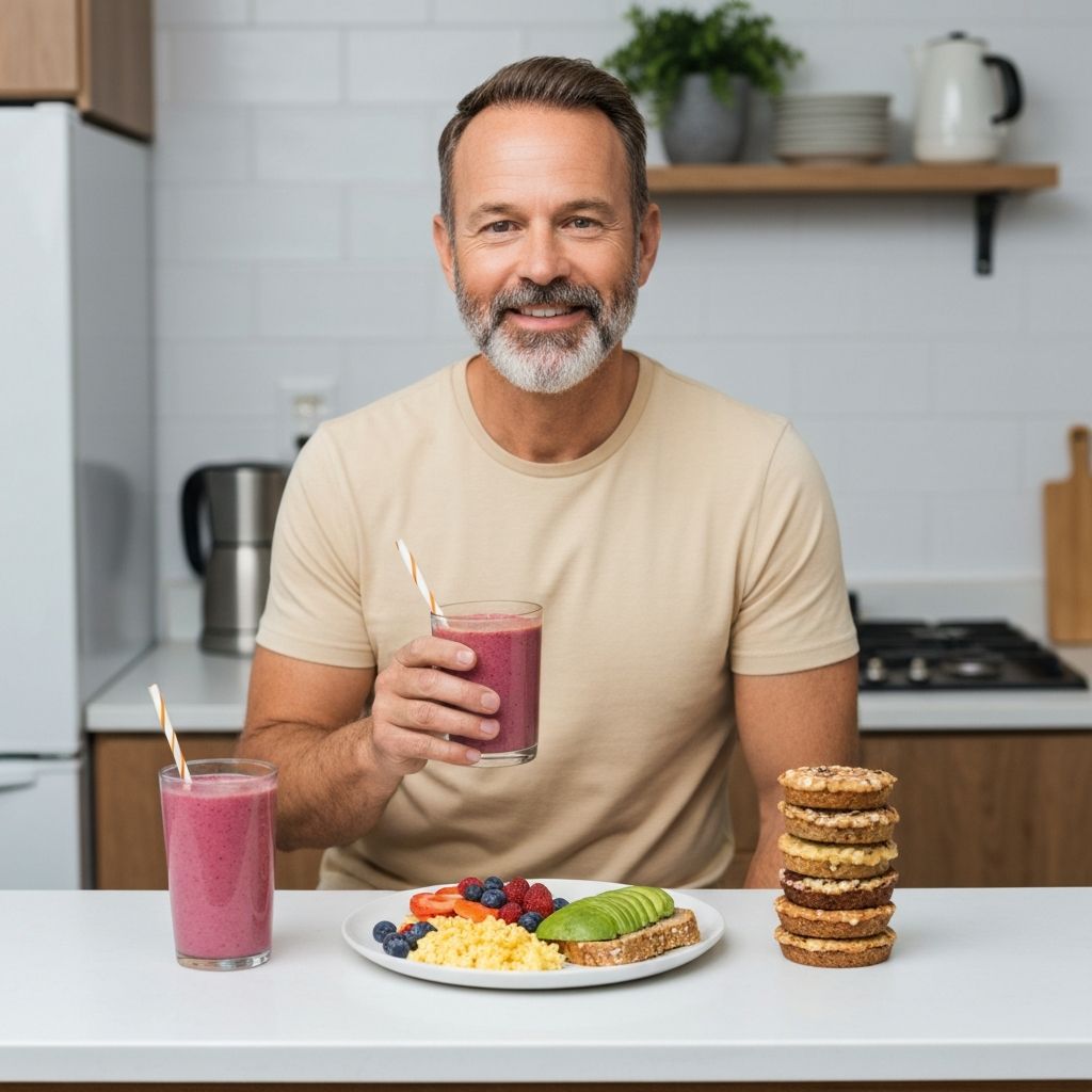 Daily nutrition essentials for active men