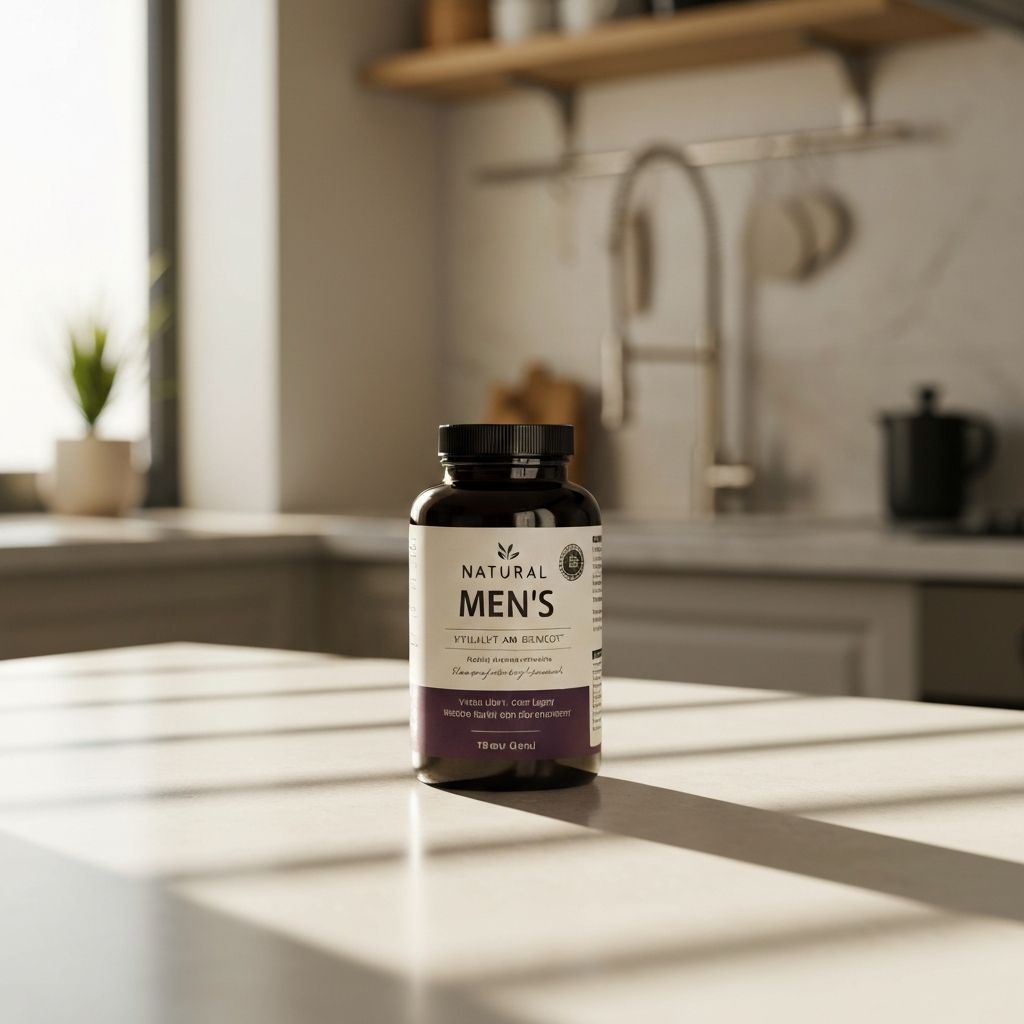 Natural herb and mineral blend for men